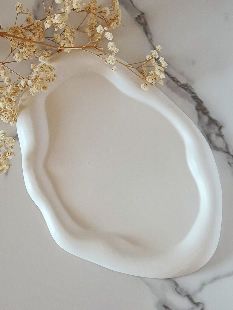 Minimalistinis Gipso Padėkliukas