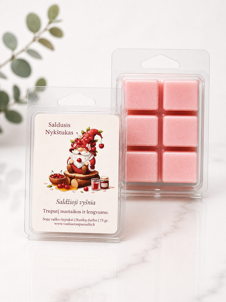 Vaško tirpukas „Saldusis nykštukas“ – saldžiosios vyšnios aromato