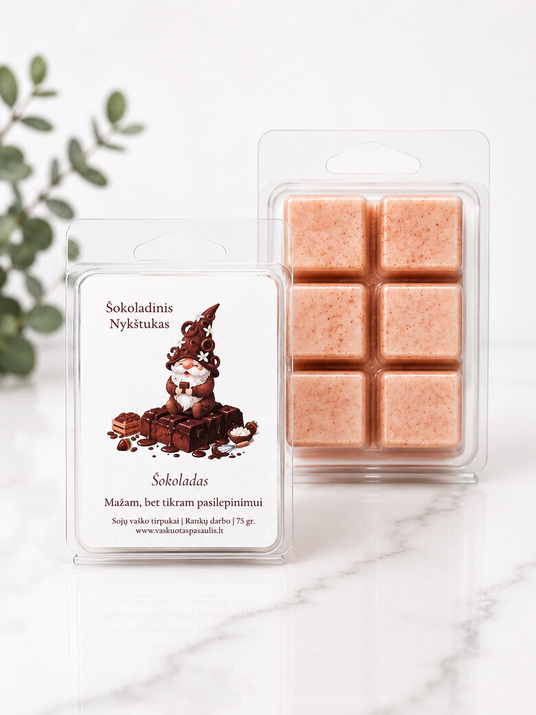 Vaško tirpukas „Šokoladinis nykštukas“ – šokolado aromato