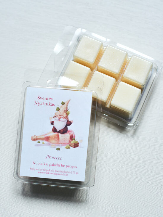 Vaško tirpukas „Šventinis nykštukas“ – Prosecco aromato